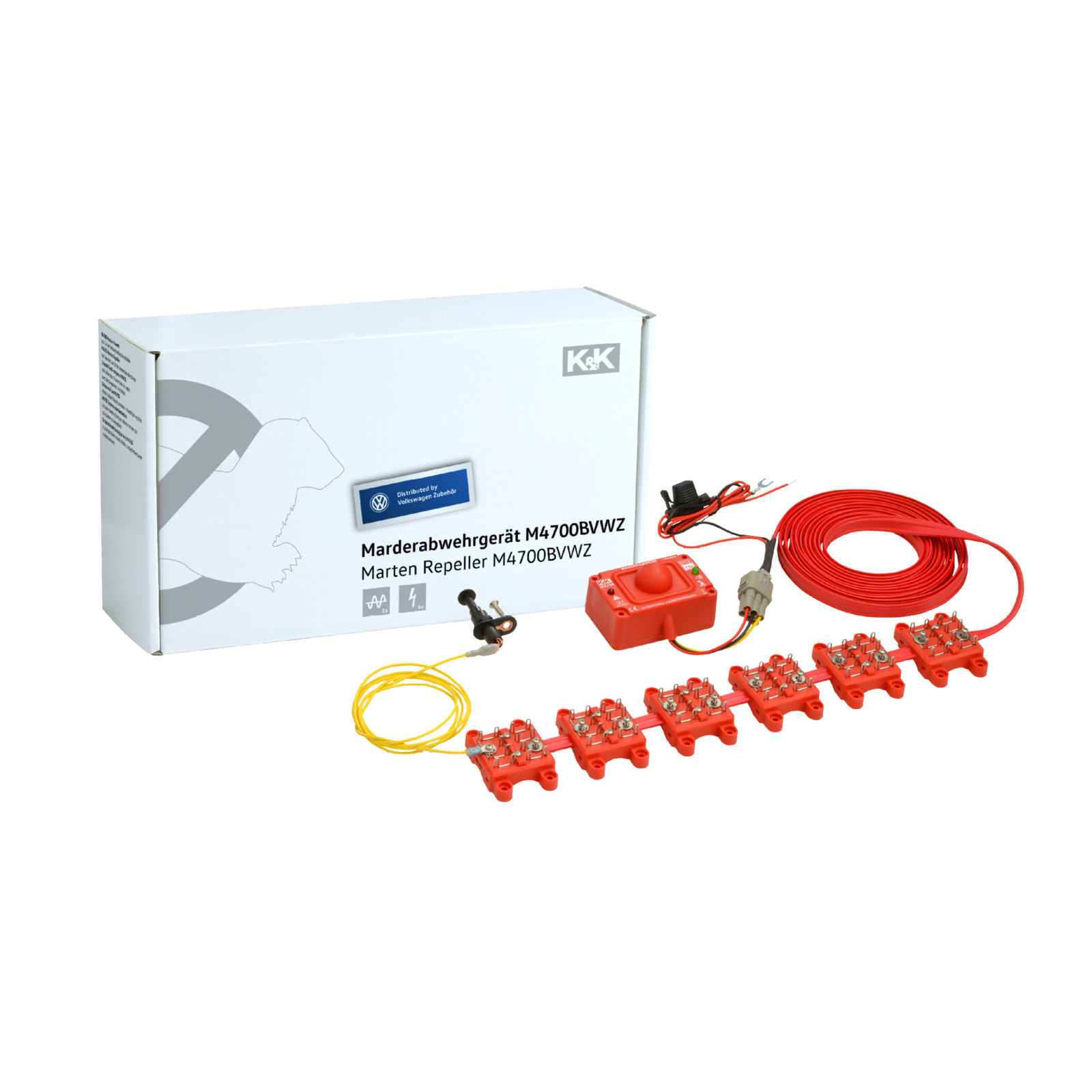 K&K Marder-Abwehranlage M4700B mit Hochspannungs Multikontaktbürsten 000054650J