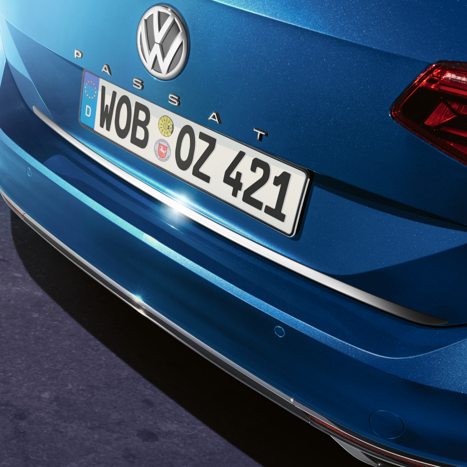 Volkswagen Ladekantenschutzfolie transparent Schutz Folie VW Passat B8 3G5061197